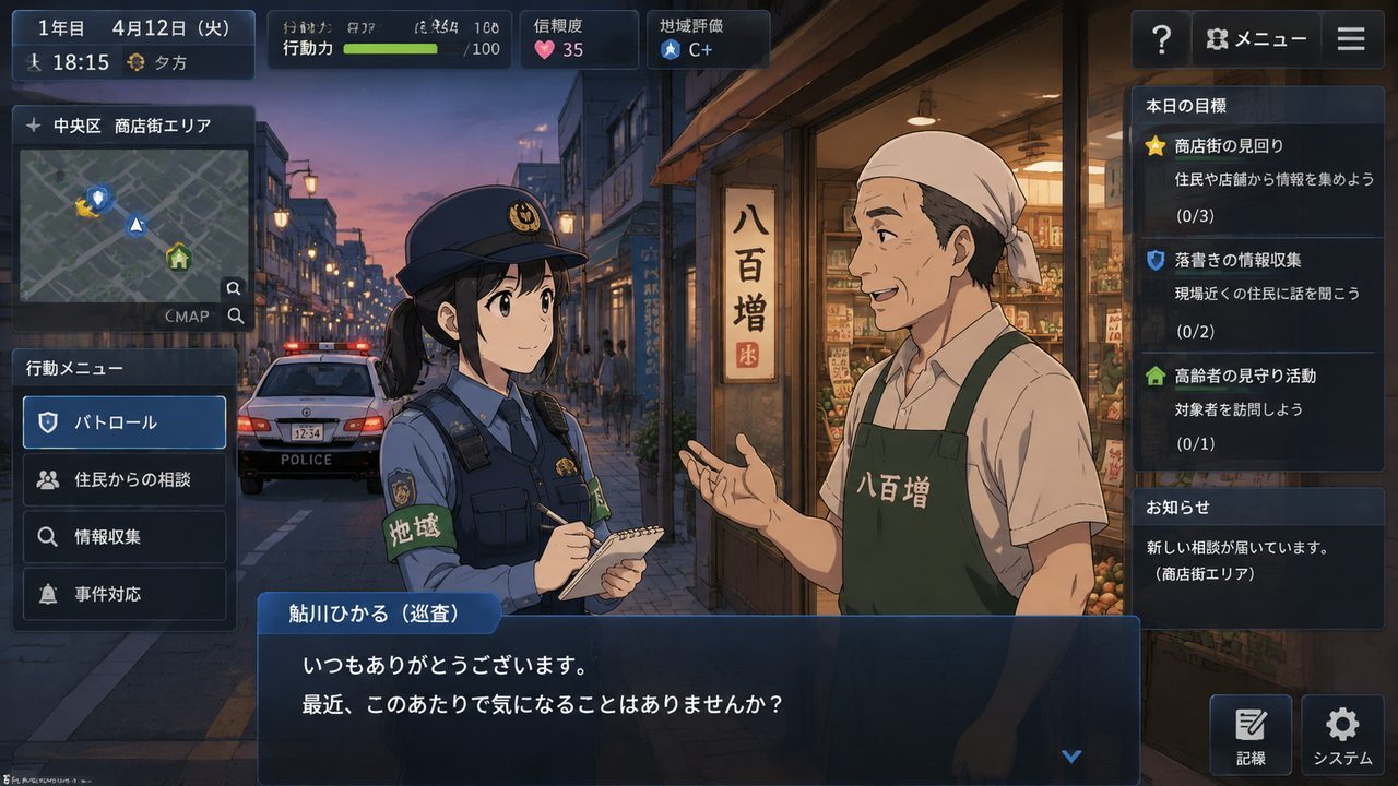 极道无赖EX 女警鮎川光 探索场景 预览图 2