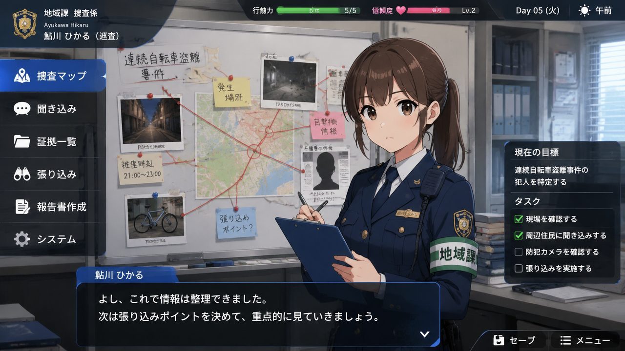 极道无赖EX 女警鮎川光 故事片段 画面 5