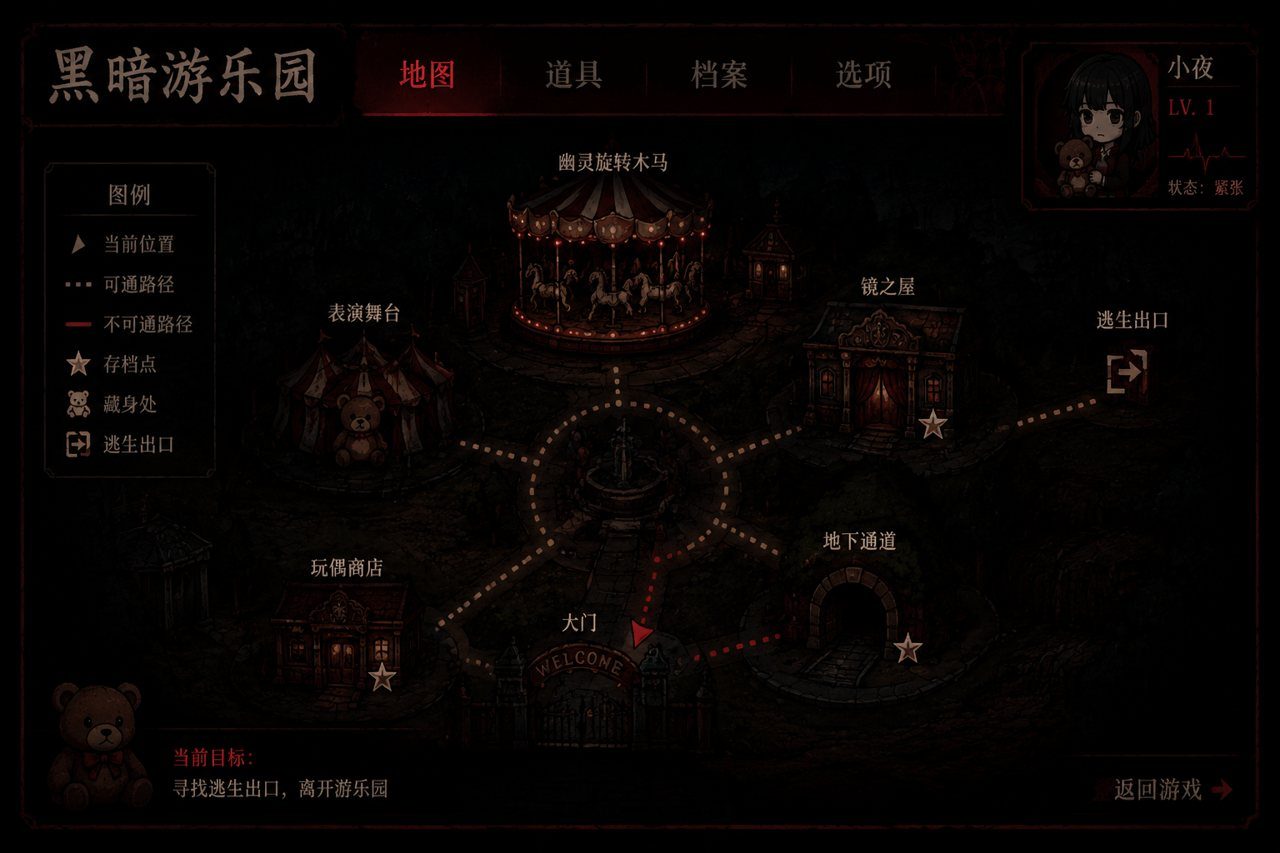黑暗游乐园 故事片段 页面配图 3